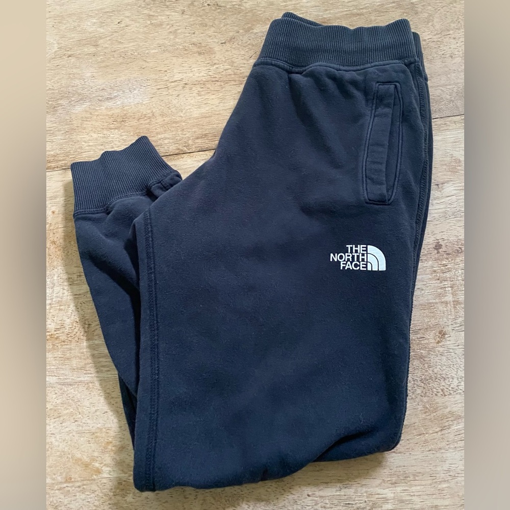 The North Face Men’s Sz S‎ Black Fleece Logo Joggers